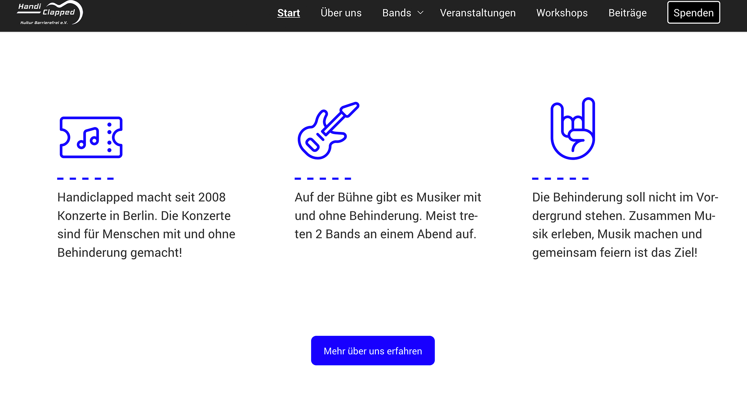 Abbildung der Texte in einfacher Sprache
